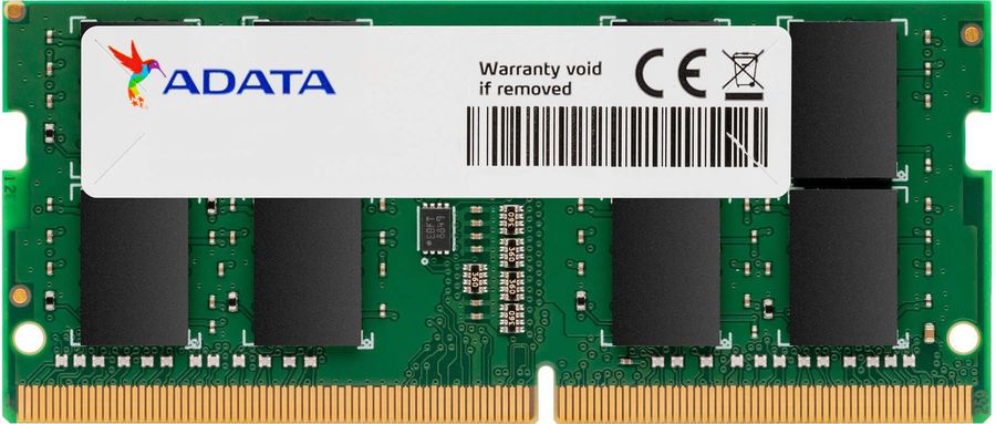 

Память DDR4 SODIMM 8Gb, 3200MHz, CL22, 1.2 В, ADATA (AD4S32008G22-SGN)