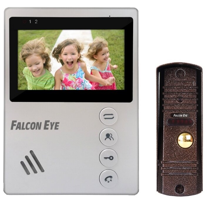 Комплект видеодомофона Falcon Eye KIT-Vista, 4.3" 480x272