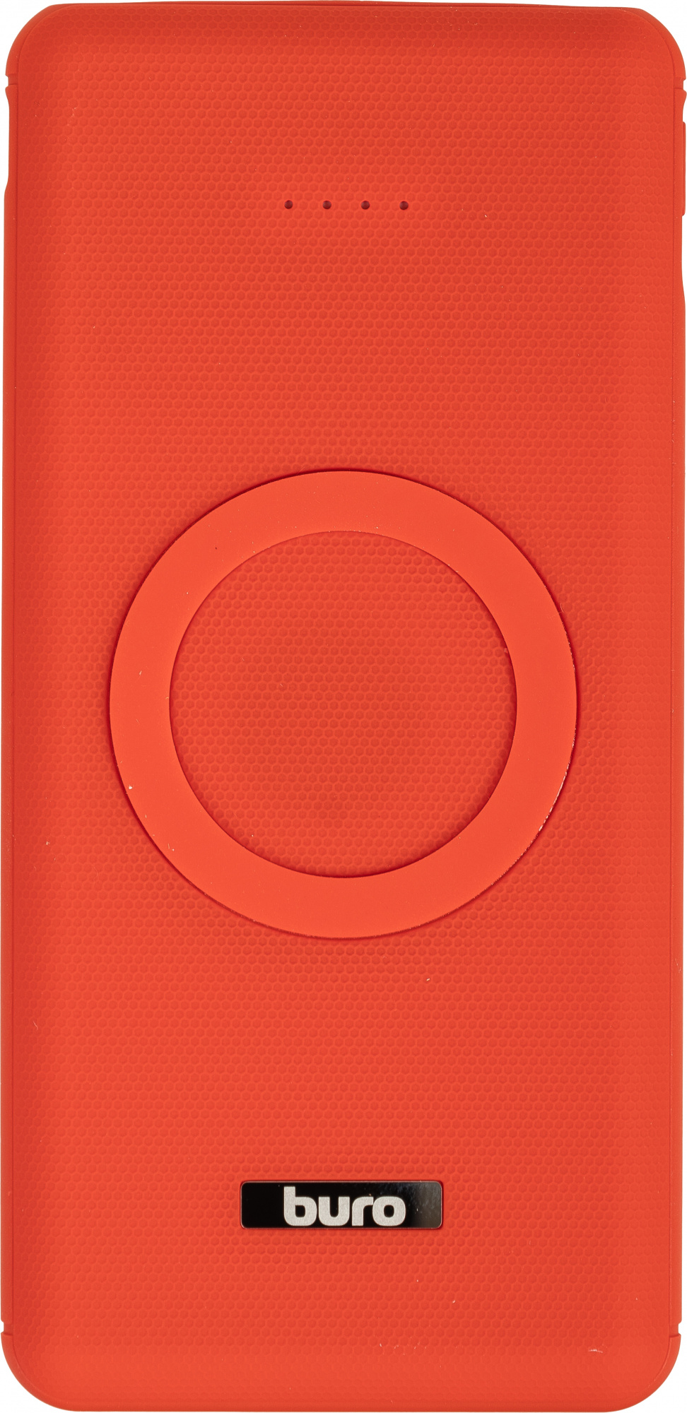 

Портативный аккумулятор (Powerbank) Buro BPQ10F, 10000 мА·ч, 2xUSB, 3А, Type-C, QC, PD, QI, красный (BPQ10F18PRD), BPQ10F