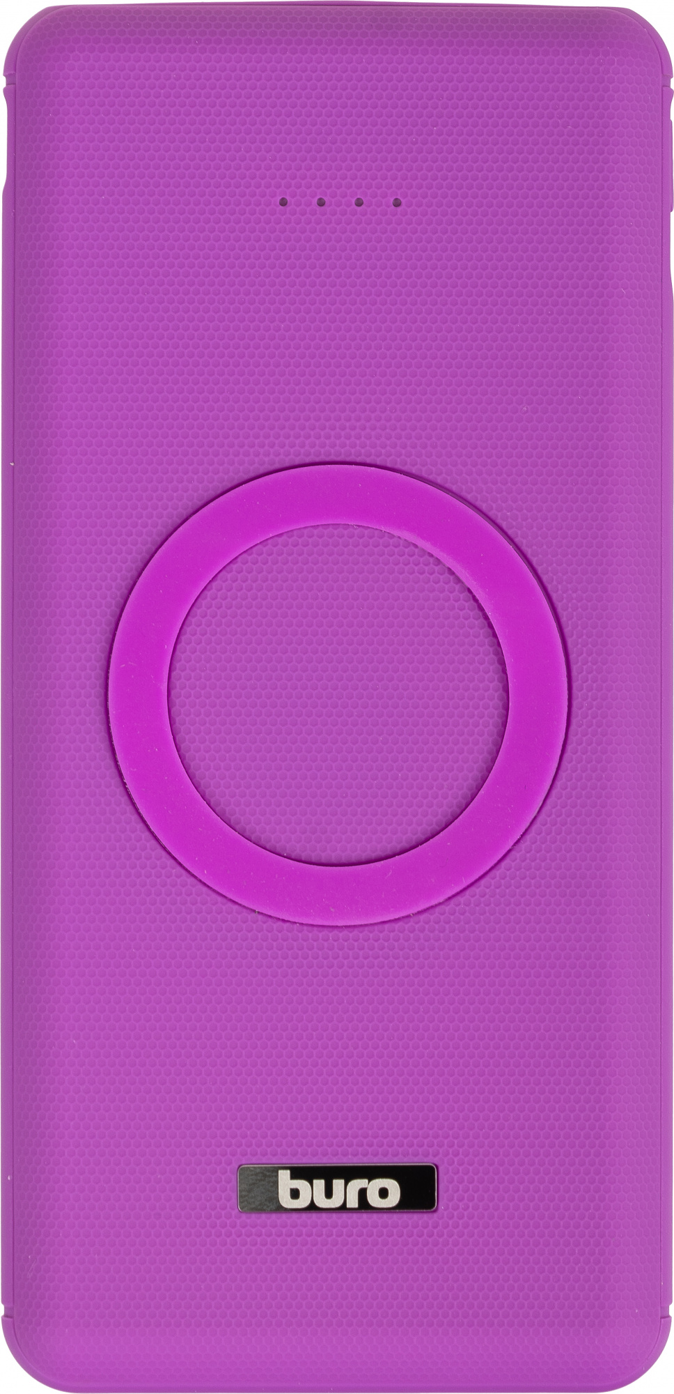 

Портативный аккумулятор (Powerbank) Buro BPQ10F, 10000 мА·ч, 2xUSB, 3А, Type-C, QC, PD, QI, фиолетовый (BPQ10F18PVL), BPQ10F