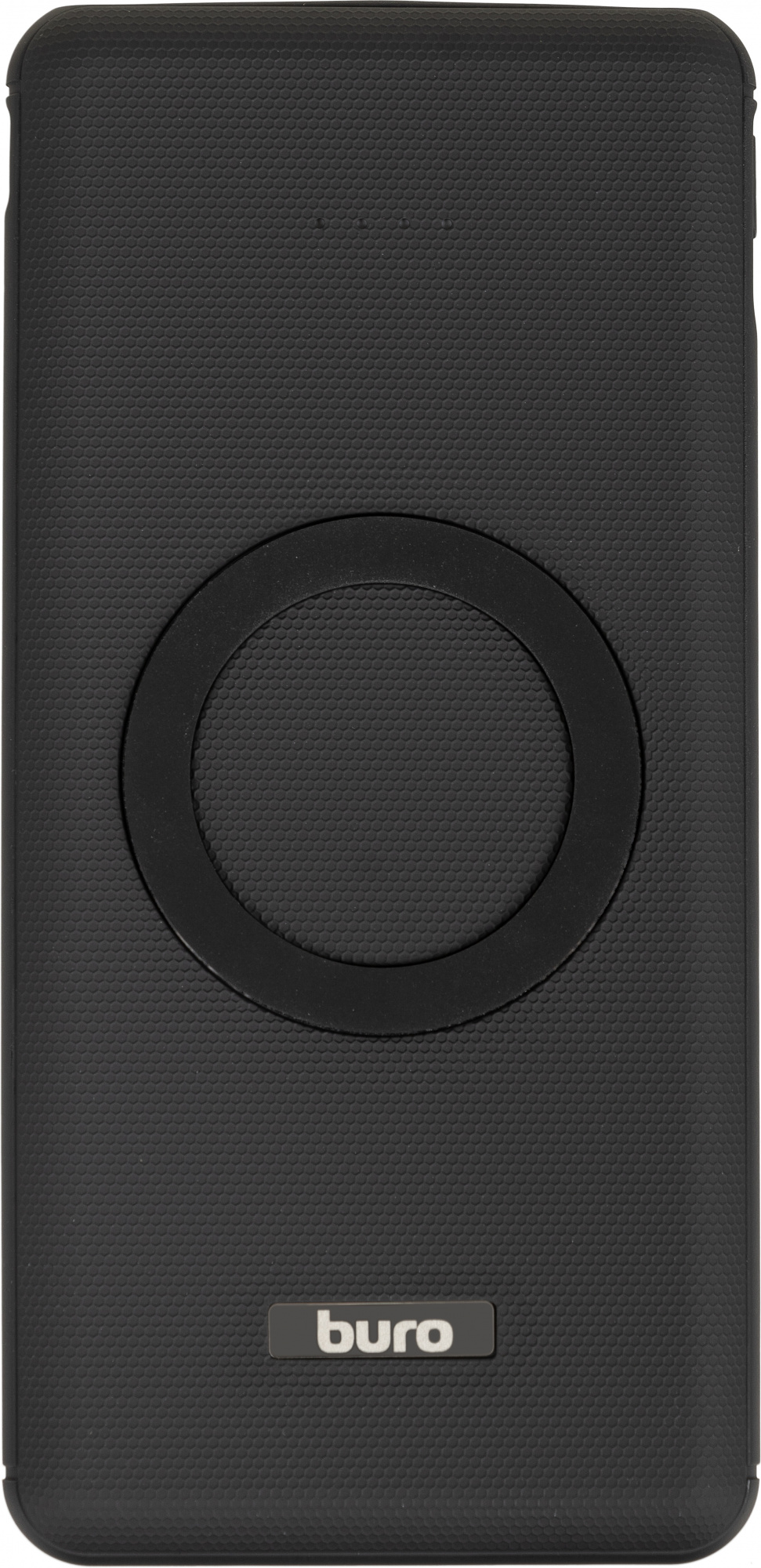 

Портативный аккумулятор (Powerbank) Buro BPQ10F , 10000mAh, 2xUSB, 3A, Type-C, QC, PD, QI, черный (BPQ10F18PBK), BPQ10F