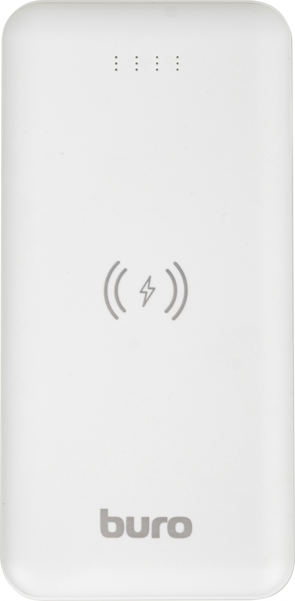

Портативный аккумулятор (Powerbank) Buro BPW10E, 10000 мА·ч, 2xUSB, 2А, QI, белый (BPW10E10PWT), BPW10E