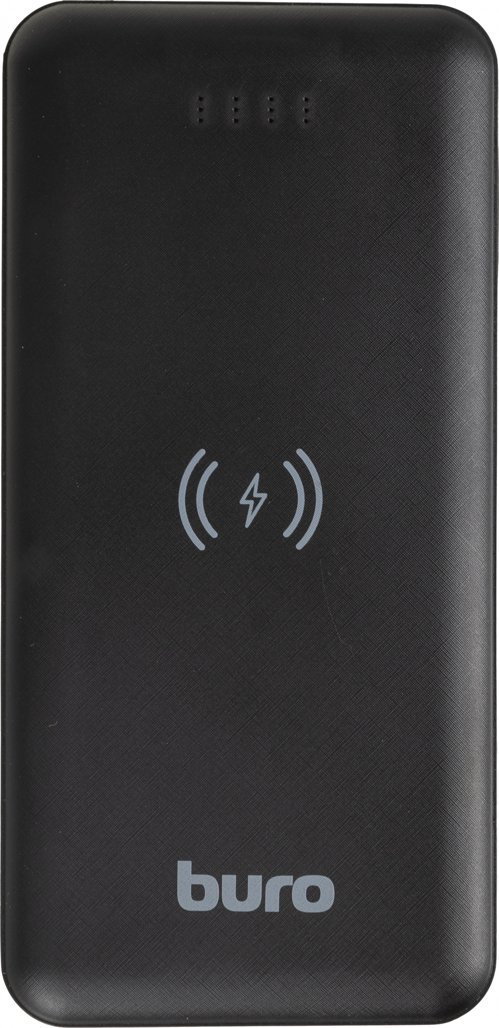 

Портативный аккумулятор (Powerbank) Buro BPW10E, 10000 мА·ч, 2xUSB, 2А, QI, черный (BPW10E10PBK), BPW10E