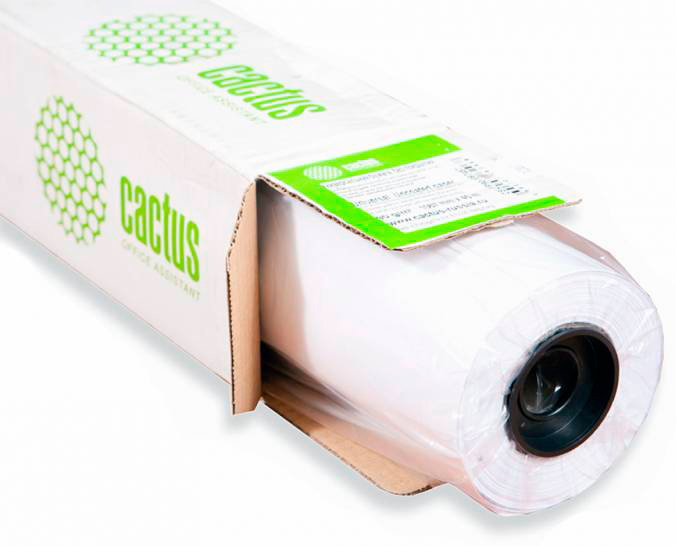 

Калька рулон 62см x 175м, втулка 2" (50.8мм), 82г/м², Cactus (CS-LFPTR82-620175), 0