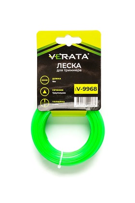 

Леска триммерная VERATA, треугольник 2.4 мм x 15 м (V-9968)