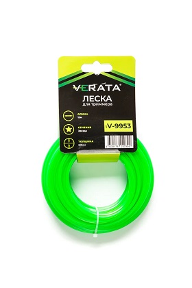 

Леска триммерная VERATA, звезда 3 мм x 15 м (V-9953)