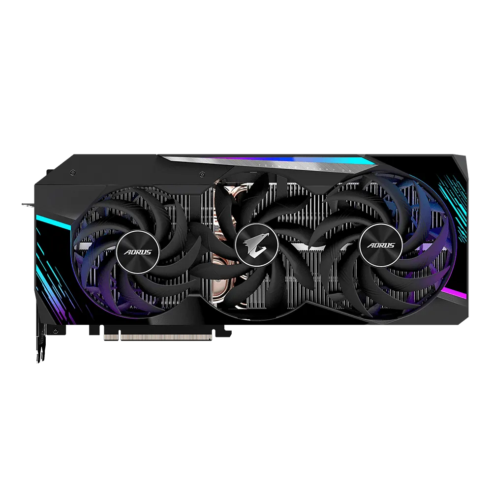 

Видеокарта GIGABYTE NVIDIA GeForce RTX 3080 AORUS MASTER, 10Gb DDR6X, 320bit, PCI-E, 3HDMI, 3DP, Retail (GV-N3080AORUS M-10GD 2.0), AORUS MASTER