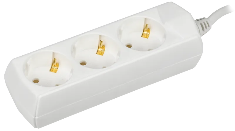 

Удлинитель IEK Generica У03, 3-розетки, 1.5м, белый (WYP10-10-03-D15-Z-G), У03