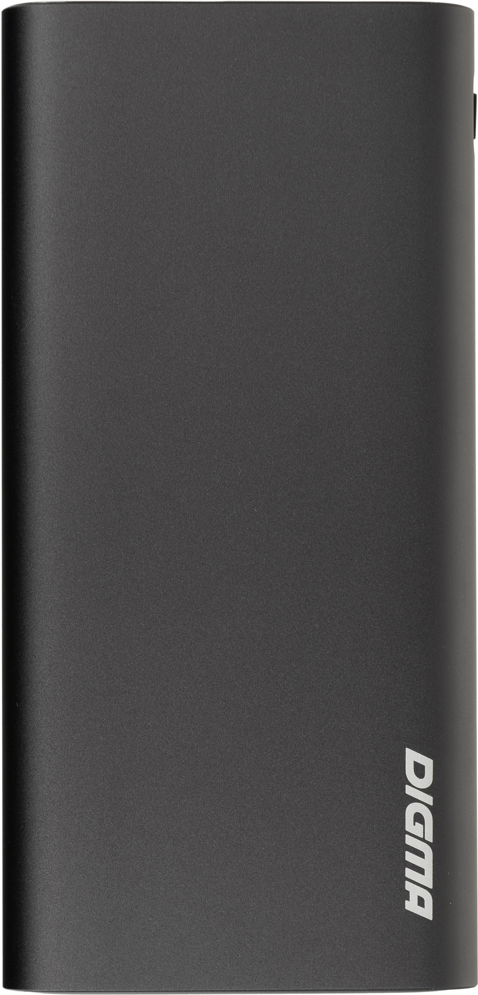 

Портативный аккумулятор (Powerbank) Digma DGPF20F, 20000mAh, 2xUSB, 3A, Type-C, QC, PD, серый (DGPF20F22AGY), DGPF20F