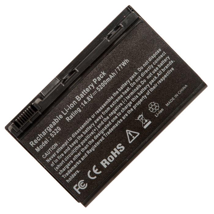 

Аккумуляторная батарея AS07B31 для Acer 5320/5310/5200 5200, 14.8V, 5200mAh, черный, AS07B31