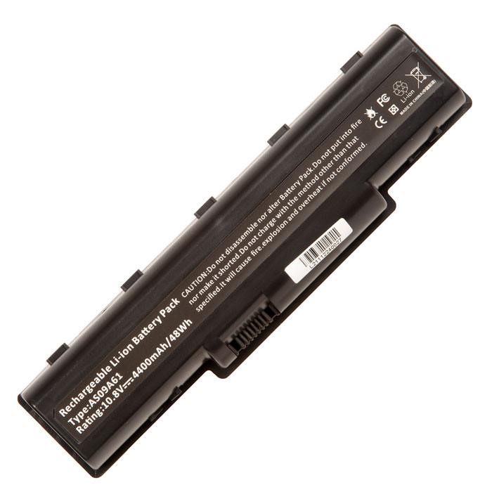 

Аккумуляторная батарея AS09A61 для Acer/eMachines Aspire 4732, 5334, 5516, 5517, 5532, 5732, 5734, для eMachines D525, D725, E527, E625k, E627, 10.8V, 4400mAh, черный, AS09A61
