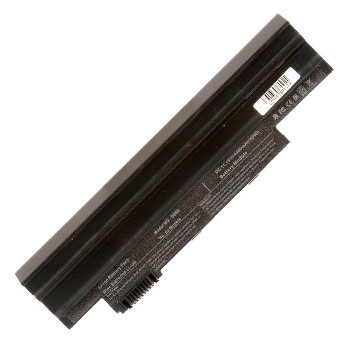 

Аккумуляторная батарея AL10A31 для Acer/eMachines Aspire One D255, D260, 522, 722, eMachines 355, 350, 11.1V, 4400mAh, черный, AL10A31