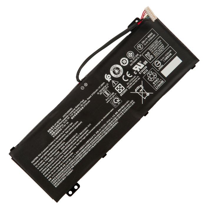 

Аккумуляторная батарея AP18E7M для Acer Nitro 7 AN715-51, Predator Helios 300 PH315-52 PH317-53, Nitro 5 AN515-43, AN515-53, AN515-54, Nitro 7 AN715-51, 15.4V, 3500mAh, черный, AP18E7M