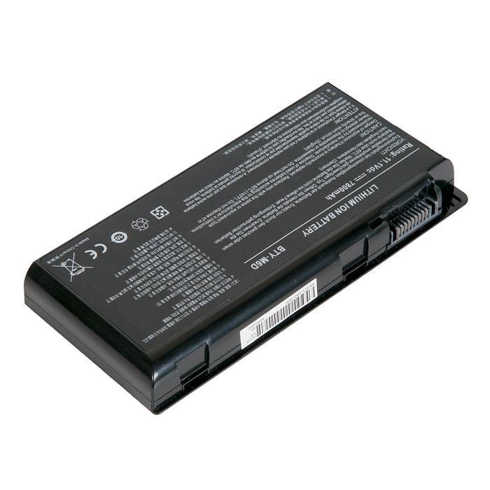 

Аккумуляторная батарея BTY-M6D для MSI GT60, GT70, GT660, GT663, GT663R, GT670, GT680, GT680R, GT683, GT685, GT685R, GT760, GT760R, GT780, GT783, GX660, GX680, GX780, 11.1V, 7800mAh, черный, BTY-M6D