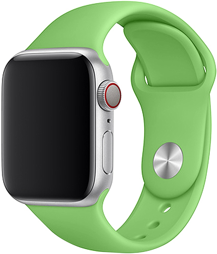 

Ремешок TFN для Apple Watch, 38-40 мм, силикон, зеленый (TFN-WA-AWSB40C32)