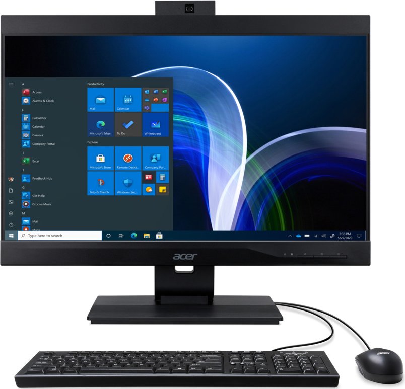 

Моноблок Acer Veriton Z4880G 23.8" 1920x1080, Intel Core i3-10105 3.7 ГГц, 8Gb RAM, 256Gb SSD, DVD-RW, Intel UHD Graphics, WiFi, BT, Cam, W10Pro, черный, клавиатура, мышь (DQ.VUYER.00K), Z4880G