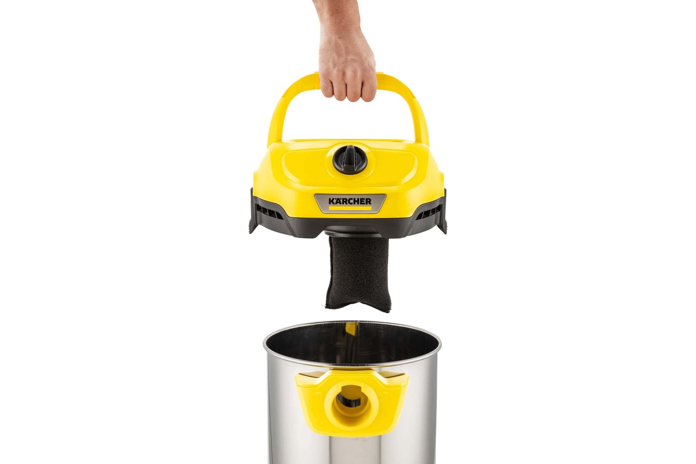 Строительный пылесос KARCHER WD 2 Plus S V-15/4/18, сетевой, 1075284 купить  по цене 10200 руб в Омске в интернет-магазине e2e4