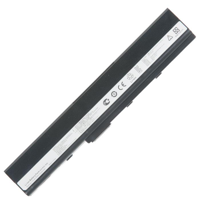 

Аккумуляторная батарея A31-K52 для Asus A40, A42, A62, A50, A52, B53, K42, K52, K62, N82, P42, P52, P62, P82, PR067, PR08C, Pro5IJ, Pro5, Pro8, X42, X5I, X52, X67, 10.8V, 5200mAh, черный, A31-K52