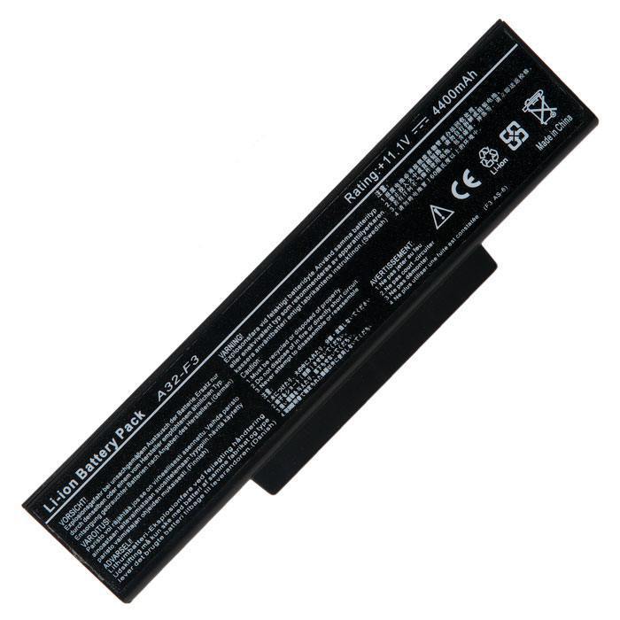 

Аккумуляторная батарея A32-F3 для Asus A9, F2, F3, Z53, M51, M51A, M51E, M50Sa, M50Sr, M50Sv, S62, S96, X70E, X70F, Z53H, Z53J, 11.1V, 4400mAh, черный, A32-F3