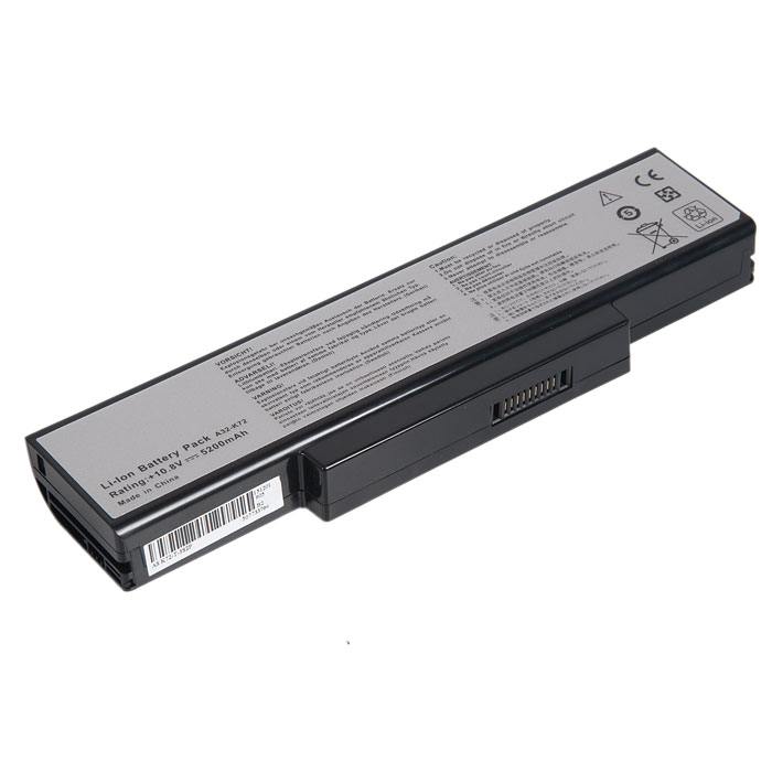 

Аккумуляторная батарея A32-K72 для Asus K72, K72JK, K72JR, K72F, K73, K72D, K72J, K72Q, K72JF, N71, N73, X77, 10.8V, 5200mAh, черный, A32-K72