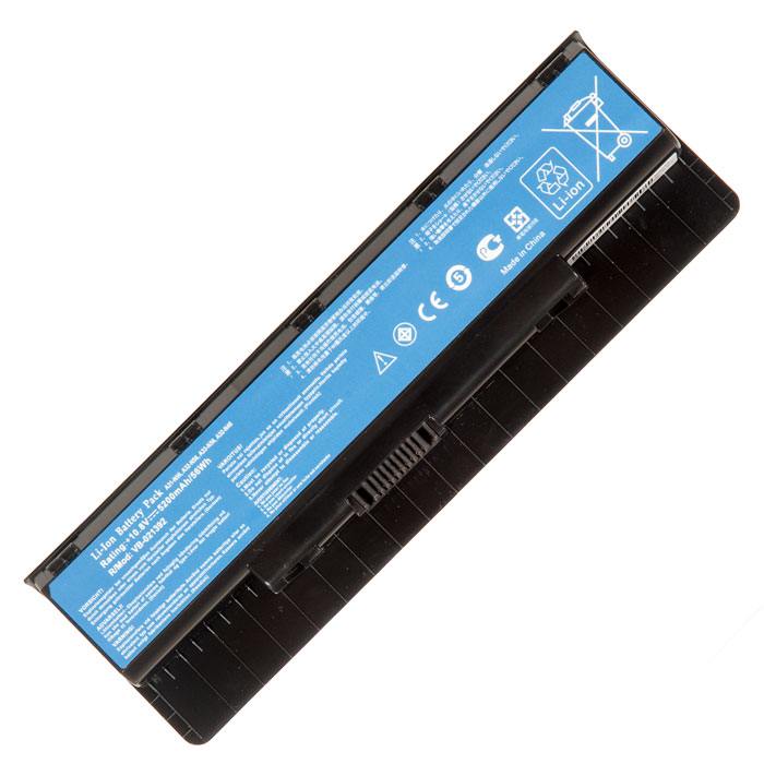 

Аккумуляторная батарея A31-N56 для Asus, 10.8V, 5200mAh, черный (803857), A31-N56