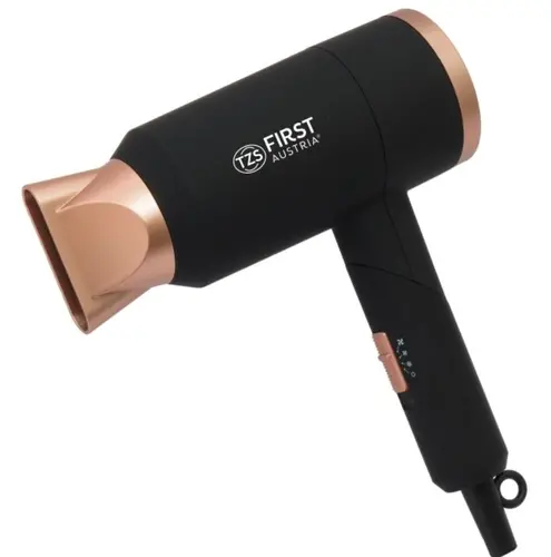 

Фен First FA-5653-5 1800Вт, режимов: 2, черный (FA-5653-5 Black), FA-5653-5