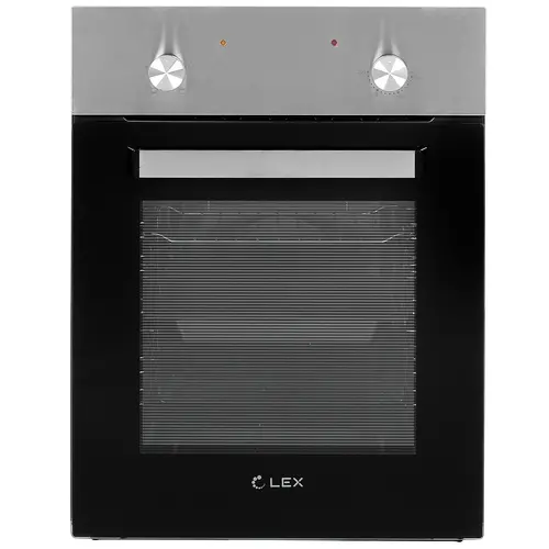 Духовой шкаф электрический LEX EDM 4540 IX, черный/серебристый (CHAO000355), цвет черный/серебристый - фото 1