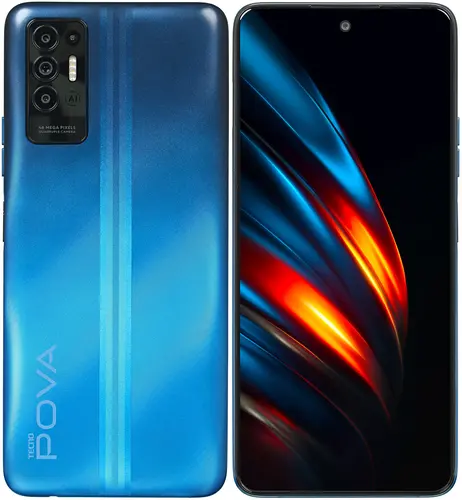 

Смартфон Tecno POVA 2, 6.9" 1080x2460 IPS, MediaTek Helio G85, 4Gb RAM, 128Gb, 3G/4G, NFC, Wi-Fi, BT, 4xCam, 2-Sim, 7000mAh, USB Type-C, Android 11, синий, POVA 2