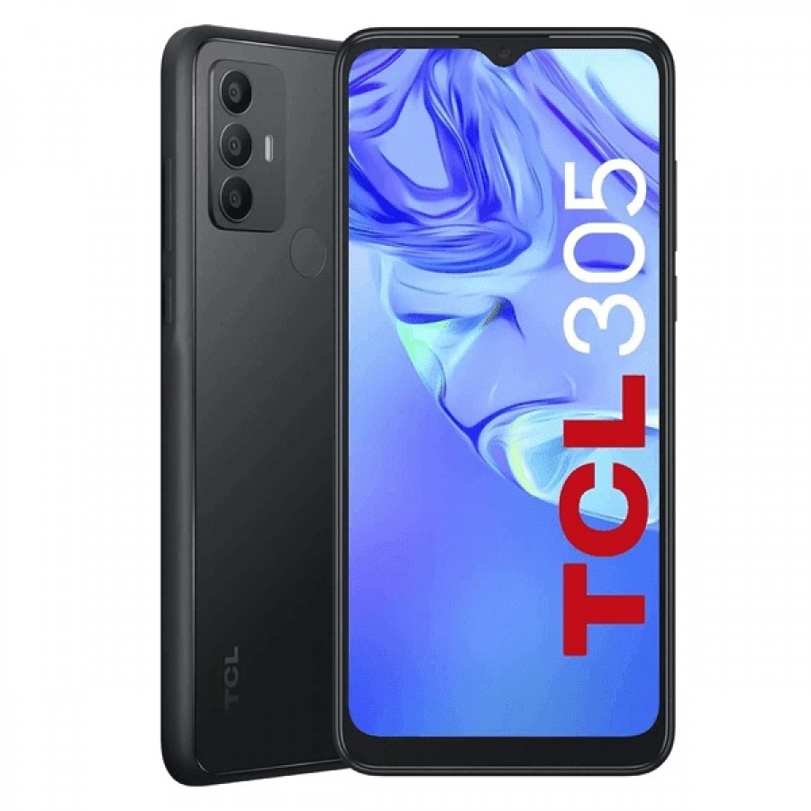 Смартфон TCL 305, 6.52" 720x1600 IPS, MediaTek Helio A22, 2Gb RAM, 32Gb, 3G/4G, Wi-Fi, BT, 3xCam, 2-Sim, 5000 мА⋅ч, USB Type-C, Android 11, серый