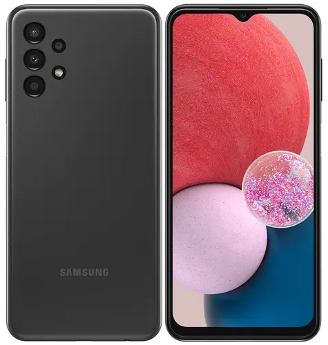 

Смартфон Samsung Galaxy A13, 6.6" 1080x2408 PLS, Samsung Exynos 850, 3Gb RAM, 32Gb, 3G/4G, NFC, Wi-Fi, BT, 4xCam, 2-Sim, 5000 мА⋅ч, USB Type-C, Android, черный (SM-A135FZKUSKZ), Galaxy A13