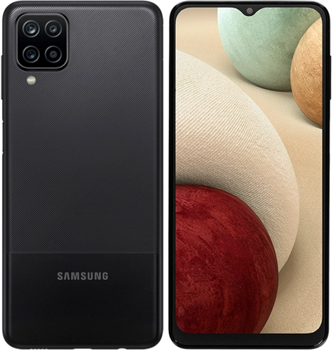 

Смартфон Samsung Galaxy A12, 6.5" 1600x720 PLS, Samsung Exynos 850, 4Gb RAM, 64Gb, 3G/4G, NFC, Wi-Fi, BT, 4xCam, 2-Sim, 5000mAh, USB Type-C, Android 10, черный (SM-A127FZKVSKZ), Galaxy A12