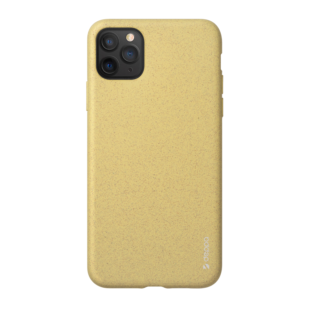 Чехол Deppa Eco Case для смартфона Apple iPhone 11 Pro Max, желтый