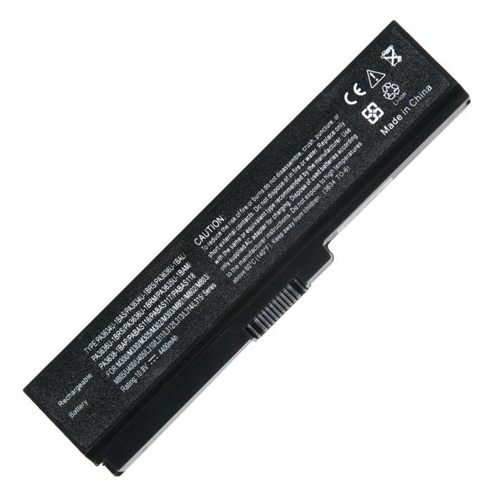 

Аккумуляторная батарея PA3634U-1BAS для Toshiba Satellite L750, A660, C640, C650, C660, C670, L630, L650, L670, L675, L730, L735, L755, L770, L775, M300, P750, P755, P770, T110, T130, U400, U500, Satellite Pro C650, C650D, C660, C660D, L630, 10.8V, 4400mA