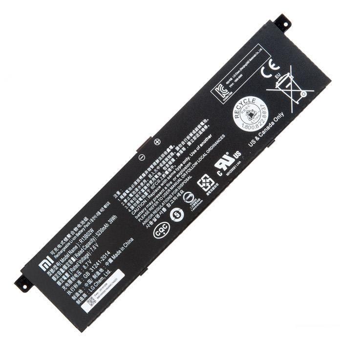 

Аккумуляторная батарея R13B02W для Xiaomi Mi Air 13.3, 7.6V, 5200mAh, черный, R13B02W