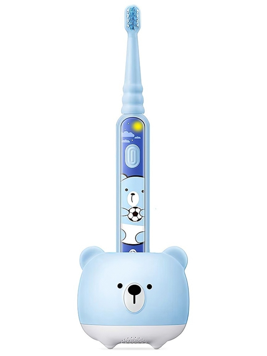 

Детская электрическая зубная щетка DR.BEI Toothbrush K5, 1 насадка, 2 режима, синий (6970763912084), Toothbrush K5