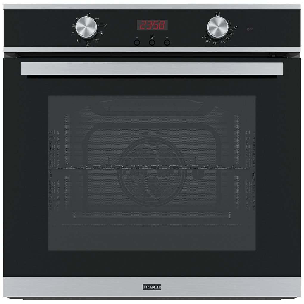 

Духовой шкаф электрический FRANKE Smart FSM 86 HE XS, черный/серебристый (Franke Smart FSM 86 HE XS), 86 HE XS