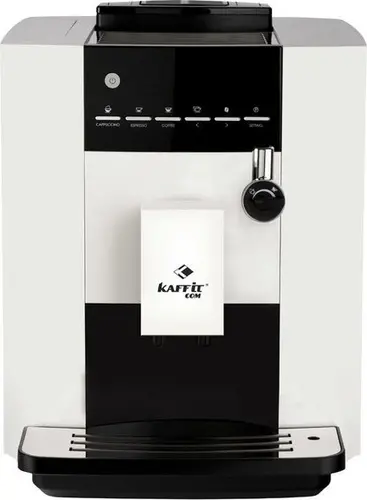 

Кофемашина автоматическая KAFFIT Nizza KLM1604, зерновой / молотый, 1.8л, автоматический капучинатор, дисплей, белый, 1400Вт (KLM1604 WHITE), KLM1604