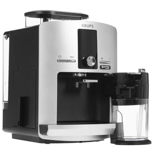 

Кофемашина автоматическая Krups Espresseria EA82FE10, зерновой, 1.7л, автоматический капучинатор, металлические жернова, дисплей, серебристый, 1450Вт (EA82FE10), EA82FE10