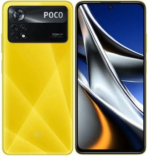 

Смартфон Xiaomi POCO X4 Pro 5G, 6.67" 1080x2400 AMOLED, Qualcomm Snapdragon 695, 6Gb RAM, 128Gb, 3G/4G, NFC, Wi-Fi, BT, 3xCam, 2-Sim, 5000mAh, USB Type-C, Android 11, желтый (2201116PG/38446), POCO X4 Pro 5G
