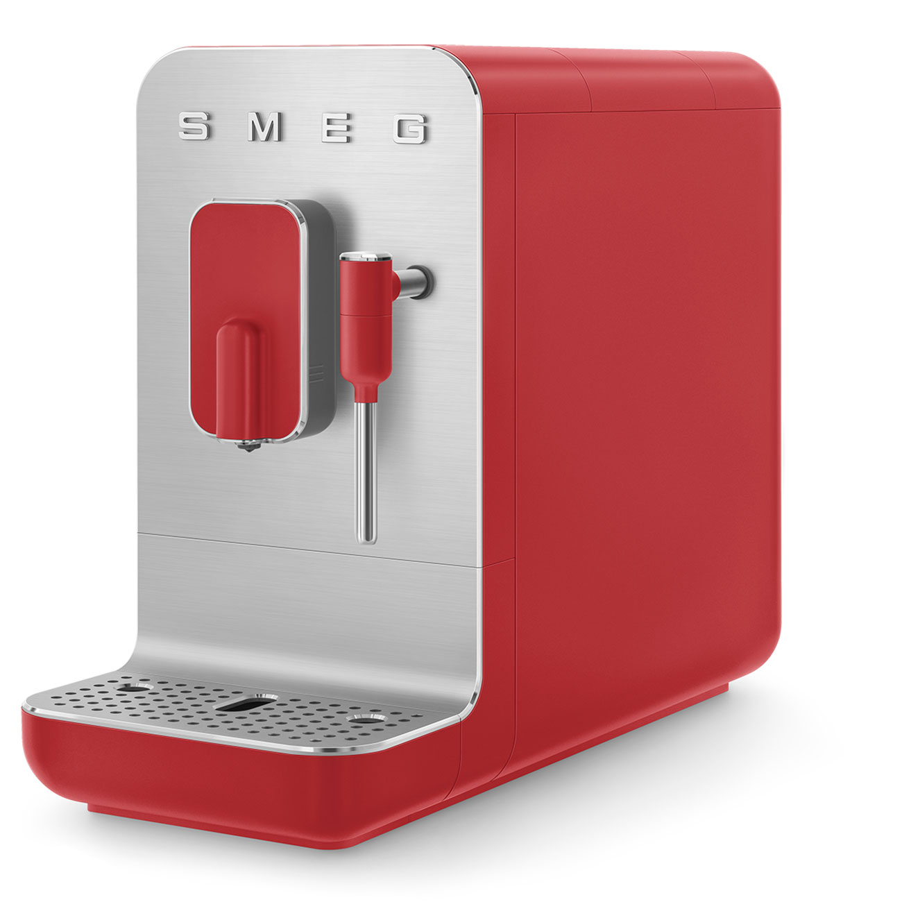 

Кофемашина автоматическая SMEG Стиль 50-х г.г. BCC02RDMEU, зерновой, 1.4 л, автоматический капучинатор, металлические жернова, красный, 1.35 кВт (BCC02RDMEU), BCC02RDMEU