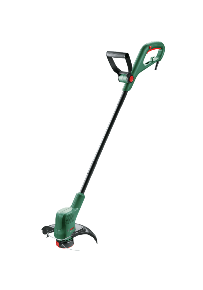 

Электрический триммер Bosch EasyCut EasyGrassCut 26, 280 Вт, 12500 об/мин, сетевой, реж.эл.: леска, d-образная рукоять, нижнее положение двигателя, 2 кг (06008C1J01), EasyGrassCut 26