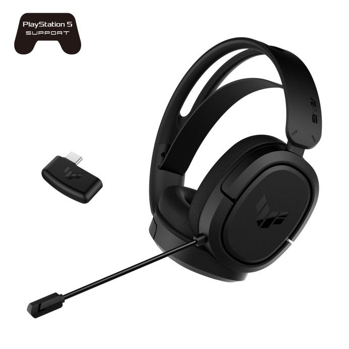 Беспроводная гарнитура ASUS TUF GAMING H1 WL, черный (90YH0391-B3UA00)