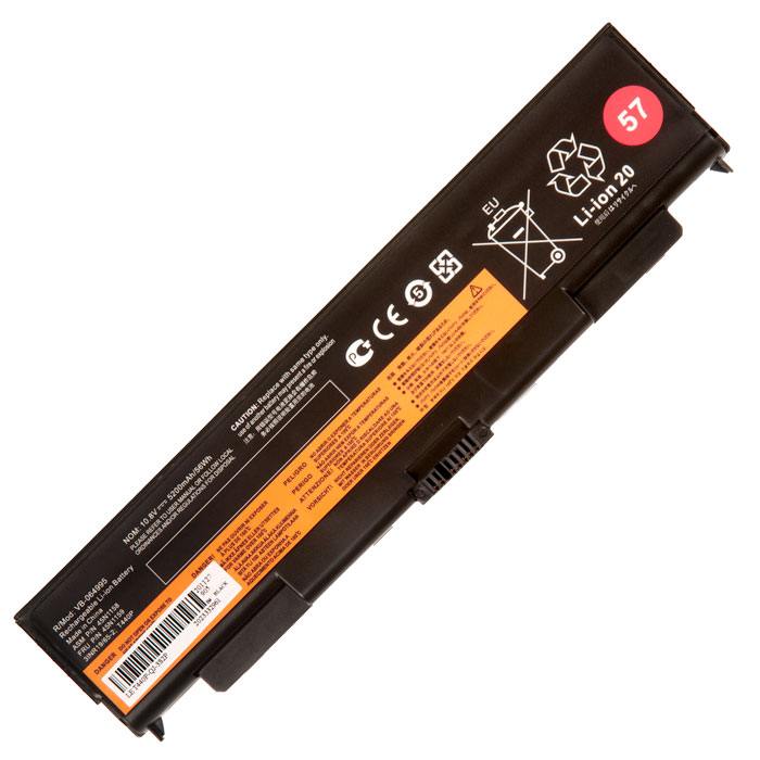

Аккумуляторная батарея 45N1145 для Lenovo hinkPad T440p, T540p, W540, W541, 10.8V, 5200mAh, черный, 45N1145