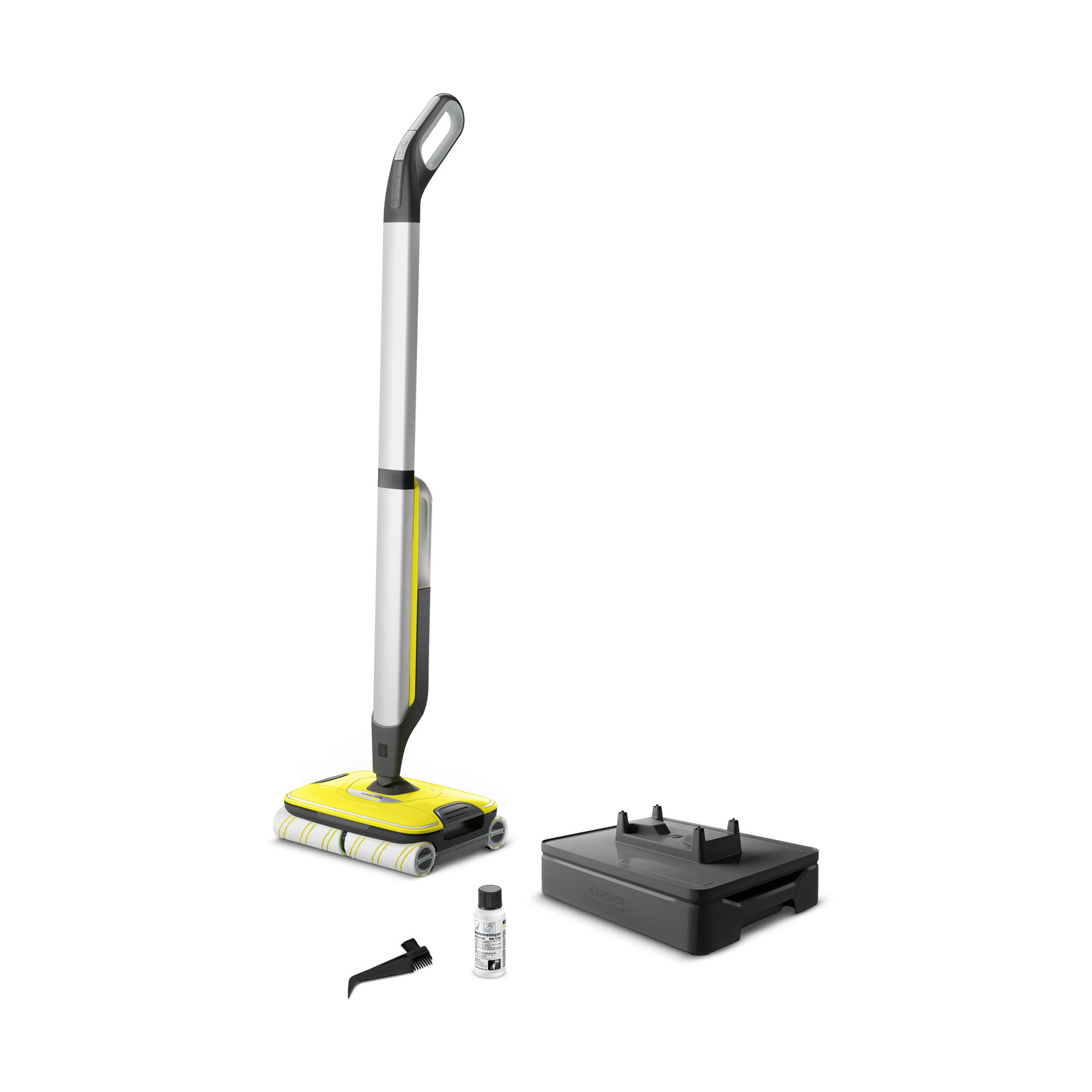 

Электрошвабра KARCHER Cordless FC 7, питание от аккумулятора, серый/желтый (1.055-730.0), FC 7