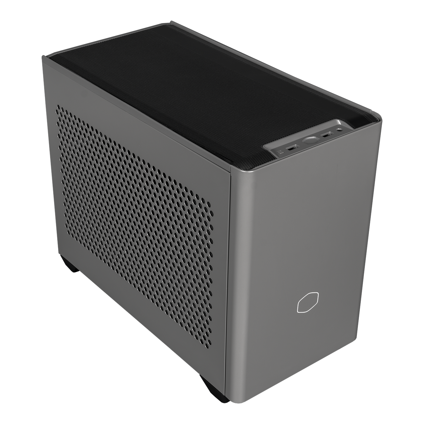 Корпус COOLERMASTER MasterBox NR200P MAX, Mini-ITX, Mini-Tower, 2xUSB 3.2, черный, 850 Вт (NR200P-MCNN85-SL0)