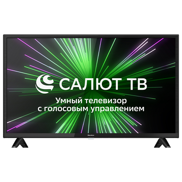 

Телевизор 32" Blackton Bt 32S05B, HD, 1366x768, HDMIx2, USBx3, WiFi, Smart TV, черный, Bt 32S05B
