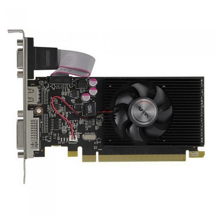 Видеокарта AFOX AMD Radeon R5 220, 2Gb DDR3, 64bit, PCI-E, VGA, DVI, HDMI, Retail (AFR5220-2048D3L4)
