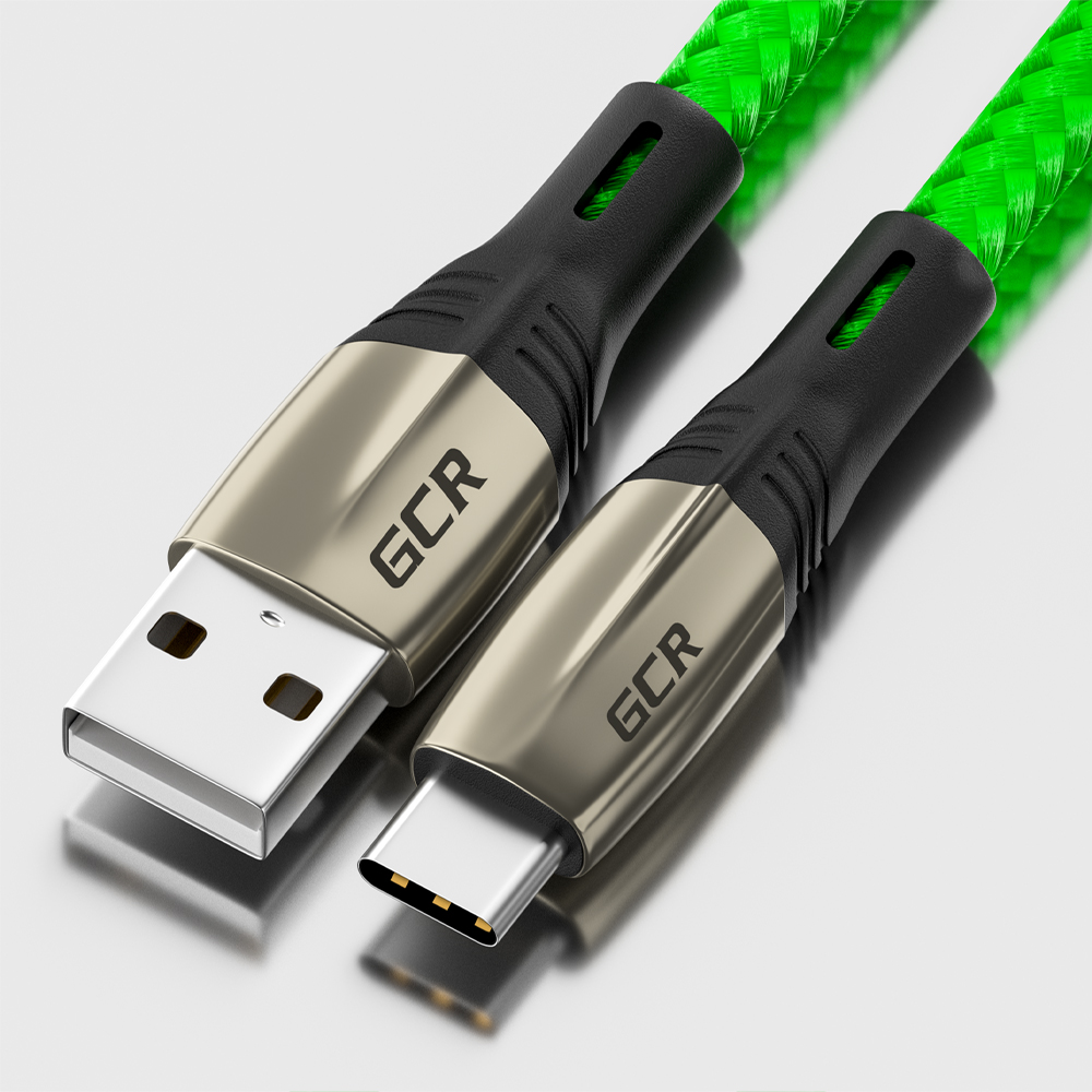 

Кабель USB Type-C(m)-USB 2.0(Am), экранированный, 1.7м, зеленый GCR GCR-UC20 (GCR-51988), GCR-UC20