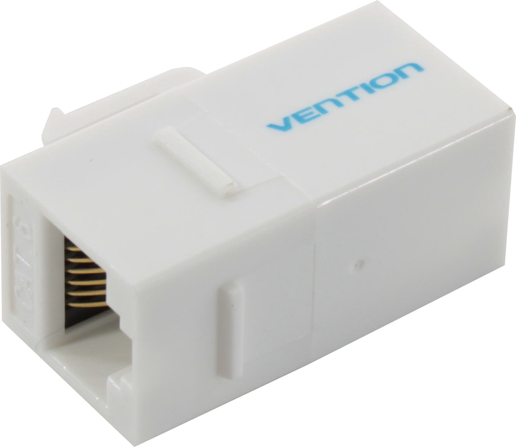 Адаптер-проходной RJ-45 8P8C категория 6, белый Vention (IPGW0)