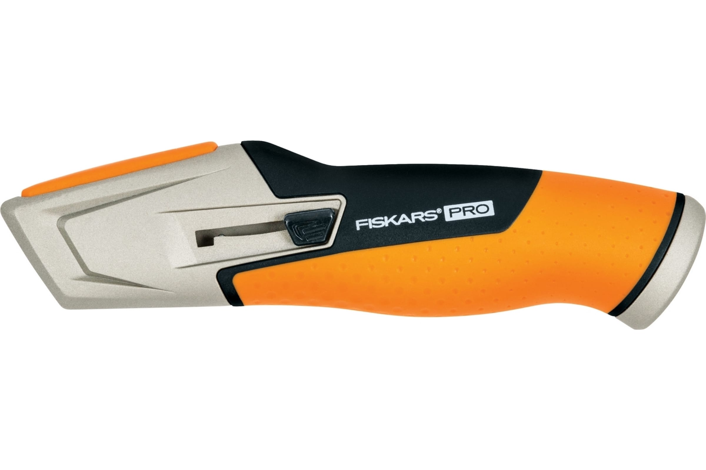 

Нож монтажный, лезвие: 19мм / фиксированное / трапециевидное, Fiskars Pro CarbonMax (1027223), CarbonMax